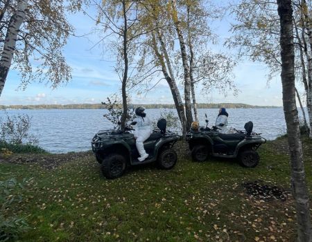 Катание на квдароциклах 17