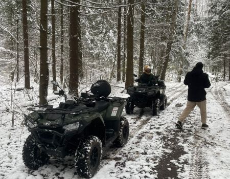 Катание на квдароциклах 16