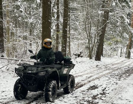 Катание на квдароциклах 14