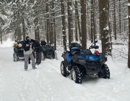 Катание на квдароциклах 9