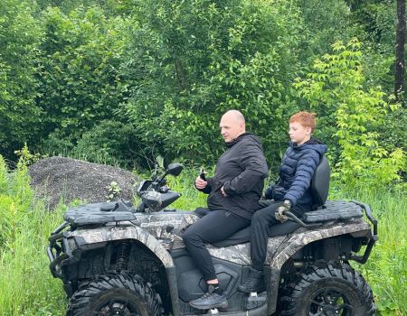 Катание на квдароциклах 6