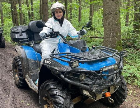 Катание на квдароциклах 3