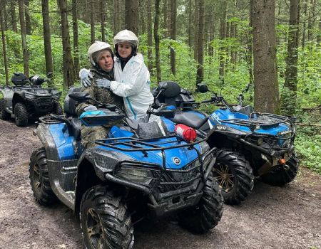 Катание на квдароциклах 0