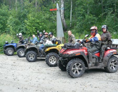 Катание на квдароциклах 89