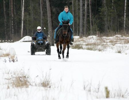 Катание на квдароциклах 88
