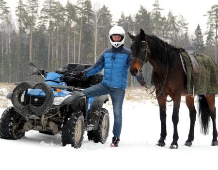 Катание на квдароциклах 85