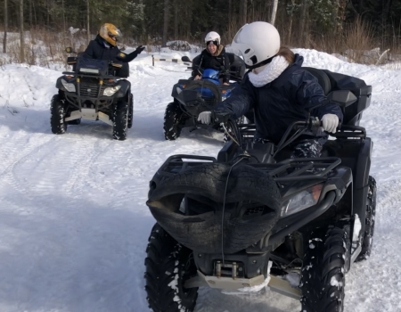 Катание на квдароциклах 81