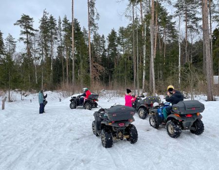 Катание на квдароциклах 78