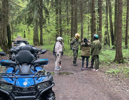 Катание на квдароциклах 76