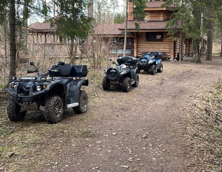 Катание на квдароциклах 75