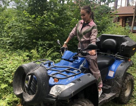 Катание на квдароциклах 74