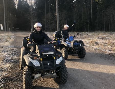 Катание на квдароциклах 72