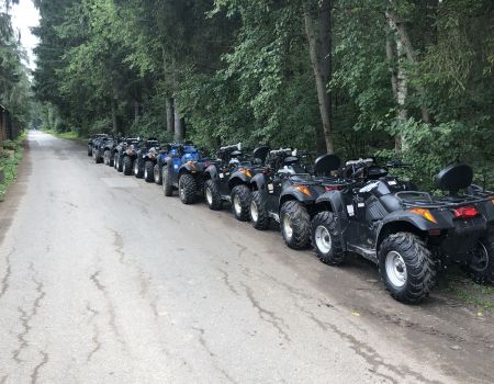 Катание на квдароциклах 71