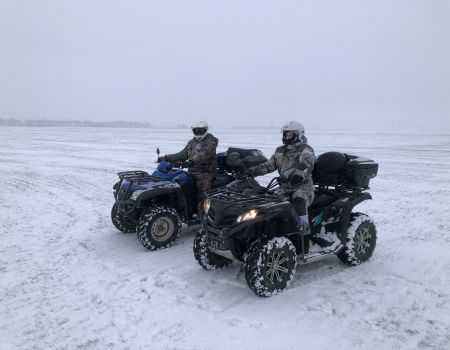 Катание на квдароциклах 68