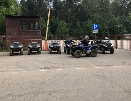 Катание на квдароциклах 64