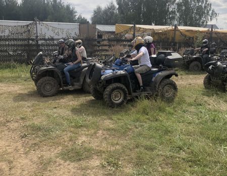 Катание на квдароциклах 63