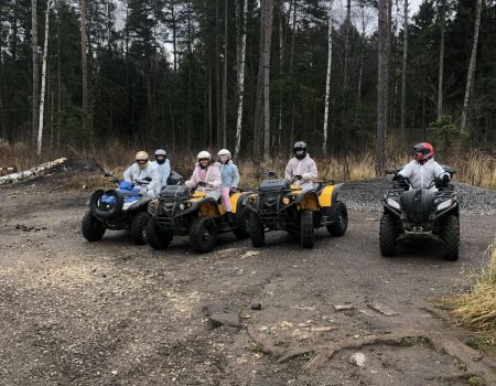 Катание на квдароциклах 59