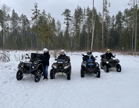 Катание на квдароциклах 58