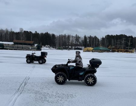 Катание на квдароциклах 56