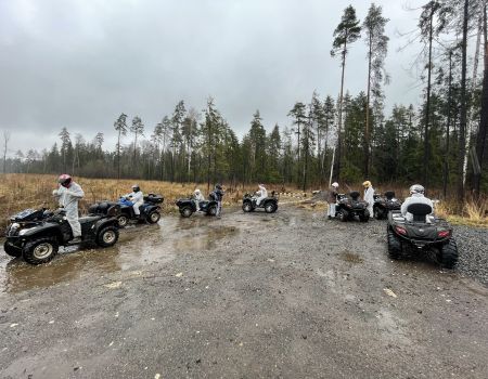 Катание на квдароциклах 52