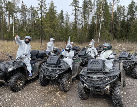 Катание на квдароциклах 50