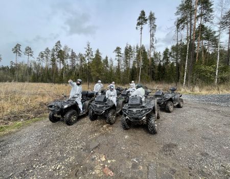 Катание на квдароциклах 49