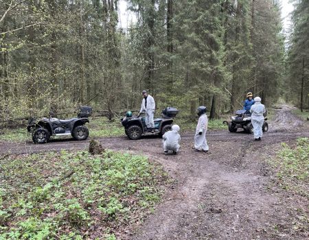 Катание на квдароциклах 48