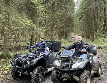 Катание на квдароциклах 46