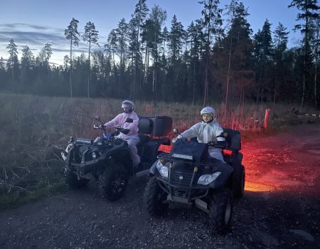 Катание на квдароциклах 44