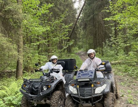 Катание на квдароциклах 41