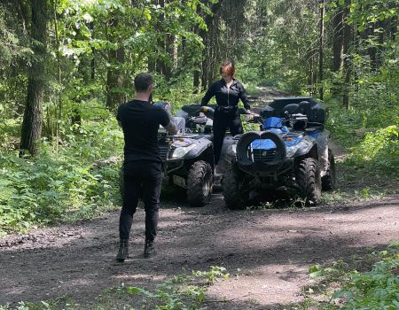 Катание на квдароциклах 40