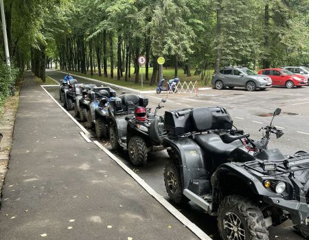 Катание на квдароциклах 36