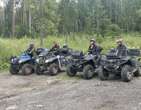 Катание на квдароциклах 35