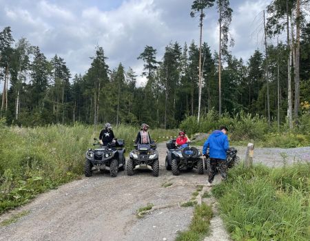 Катание на квдароциклах 34