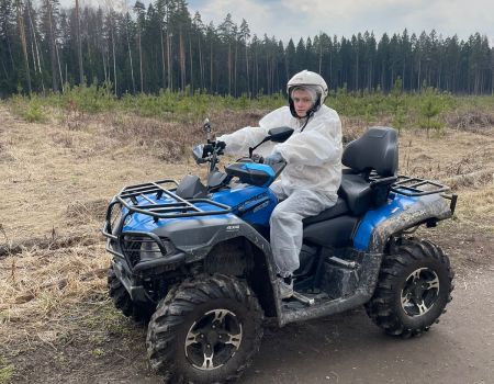 Катание на квдароциклах 33