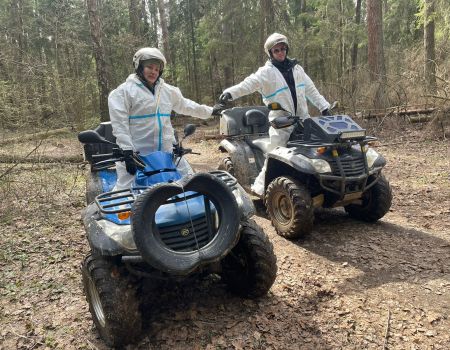 Катание на квдароциклах 31