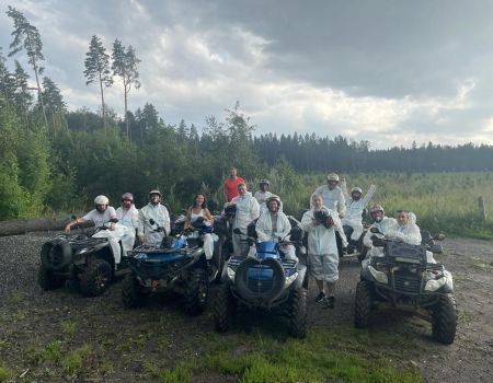 Катание на квдароциклах 24