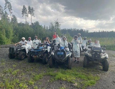 Катание на квдароциклах 22